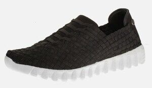 Bernie Mev Black Zip Vivaldi Black Slip In Memory Foam Shoes EU38 US 7 New In Bo